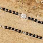 Black Beads Flower Nazariya for Kids