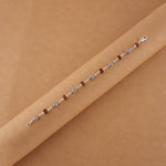 Orignal Rudraksha and Hollow Mesh Silver Beads Bracelet