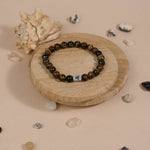 Authentic Tiger Eye Stone Beads Bracelet