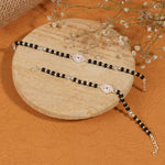 Authentic Black Beads Silver Designer Nazariya for Kids