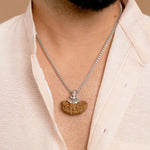 Orignal Adiyogi Pendant 1 Mukhi Rudraksha With Chain