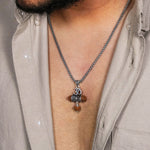 Rudraksha Om Damaru Pendants