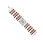 Original Rudraksha Om Trishul Five Line Bracelet
