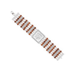 Premium Lion Five Row Rudraksha Bracelet