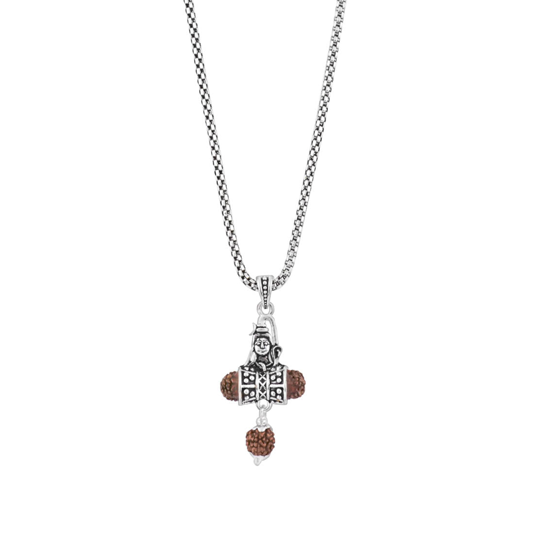 Rudraksha Shiva Pendant