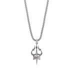 Silver Trishul Pendant