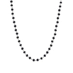 Karungali Beads Silver Mala