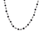 Karungali with Shree Hari Silver Beads Mala