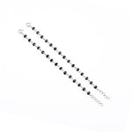 Powerful Black and Silver Beads Nazariya for Kids