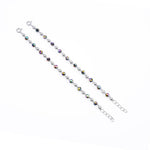 Multicolor Silver Beads Nazariya for Kids