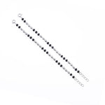 Real Black and Silver Beads Nazariya for Kids