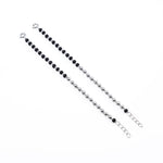 Best Black and Silver Beads Nazariya for Kids