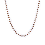 Rudraksha Silver Mala ( 6 - 7 mm Rudraksha)