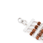 Original Rudraksha Roaring Lion Four Line Bracelet