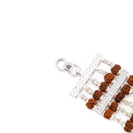 Original Rudraksha Om Trishul Five Line Bracelet
