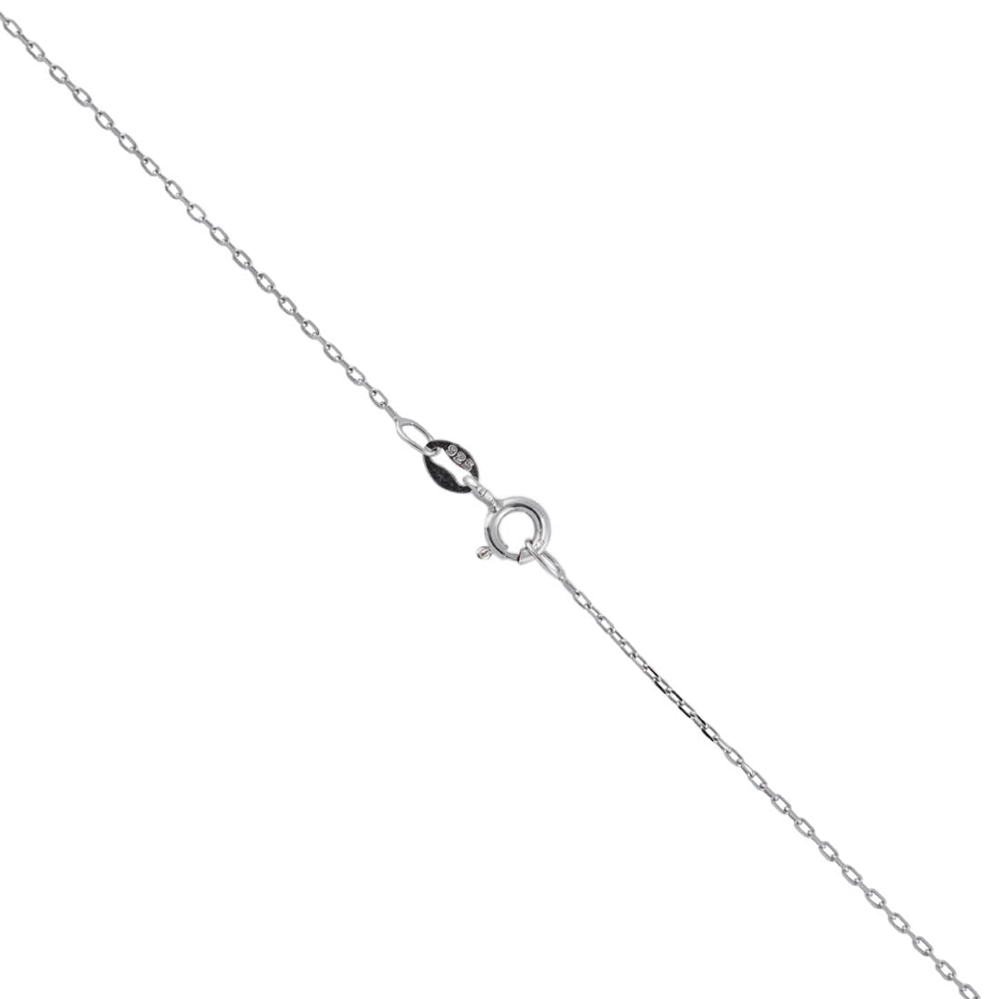 Square Diamond Pendant Set For Women