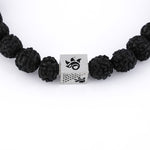Premium Black Rudraksha Shiv Mantra Bracelet