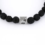 Original Black Rudraksha Om Bracelet