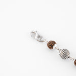 Pure Rudraksha Silver Rakhi