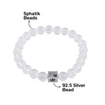 Sphatik Beads Bracelet