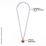 Adiyogi Pendant (8 Mukhi Nepali  Rudraksha)