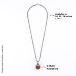 Adiyogi Pendant (5 Mukhi Nepali  Rudraksha)