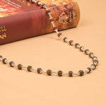 Rudraksha Silver Mala ( 6 - 7 mm Rudraksha)