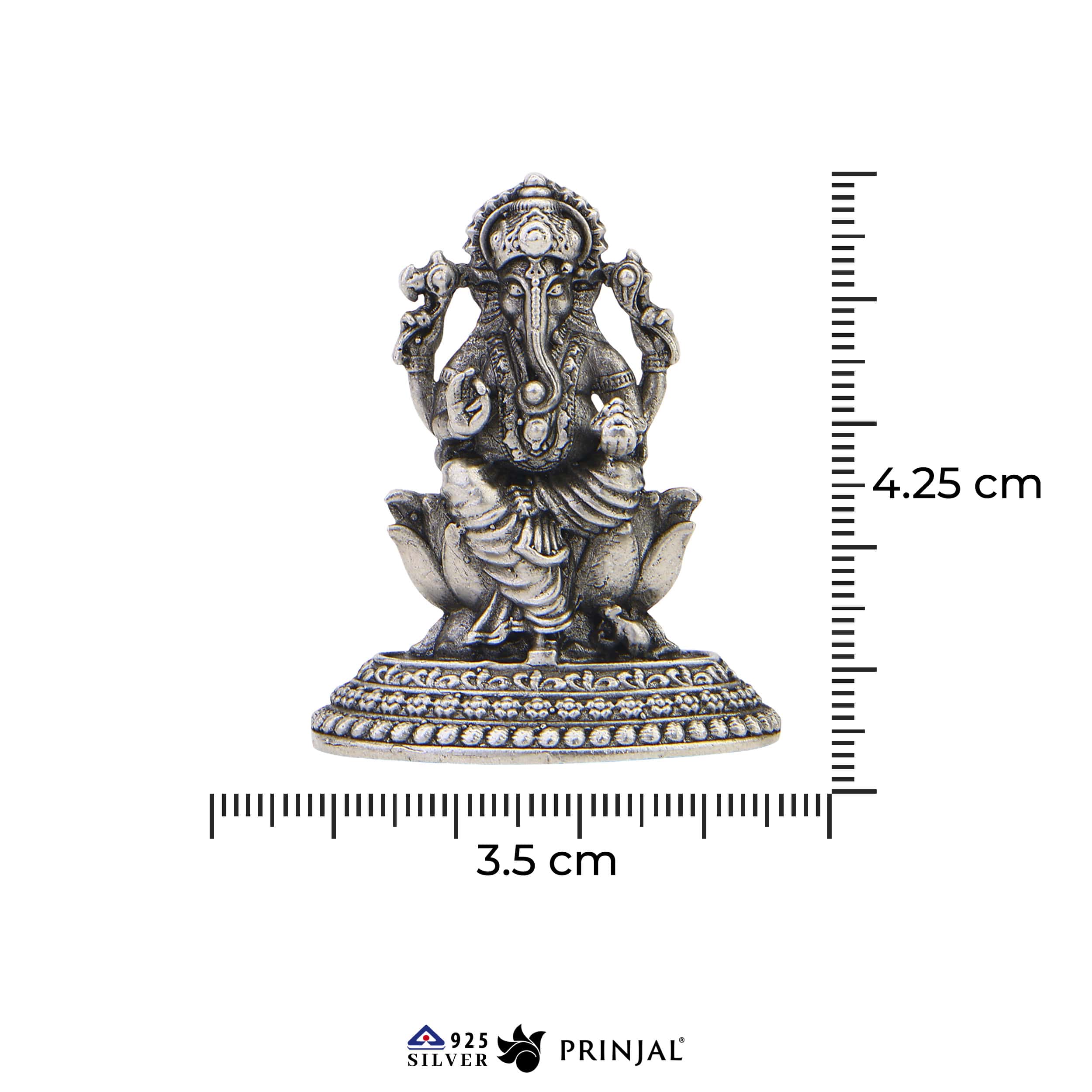 Silver Ganesha Murti