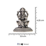 Silver Ganesha Murti