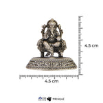 Ganesha Silver Murti