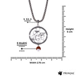 Om Namah Shivaya Silver Pendant