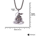 Bajrang Bali Silver Pendant