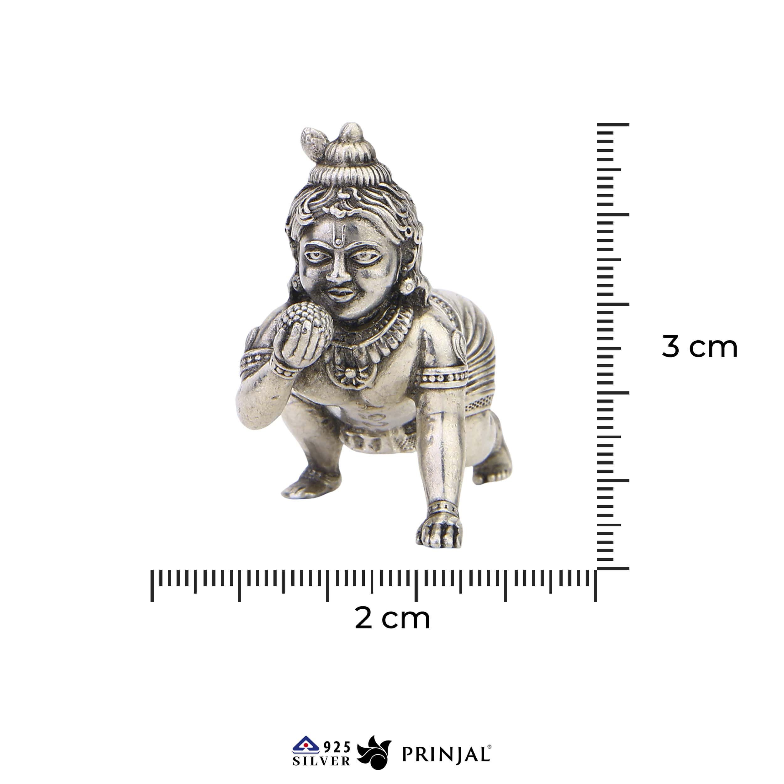 Laddu Gopal Silver Idol