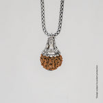 Adiyogi Pendant (6 Mukhi Nepali Rudraksha)