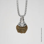 Adiyogi Pendant (8 Mukhi Nepali  Rudraksha)