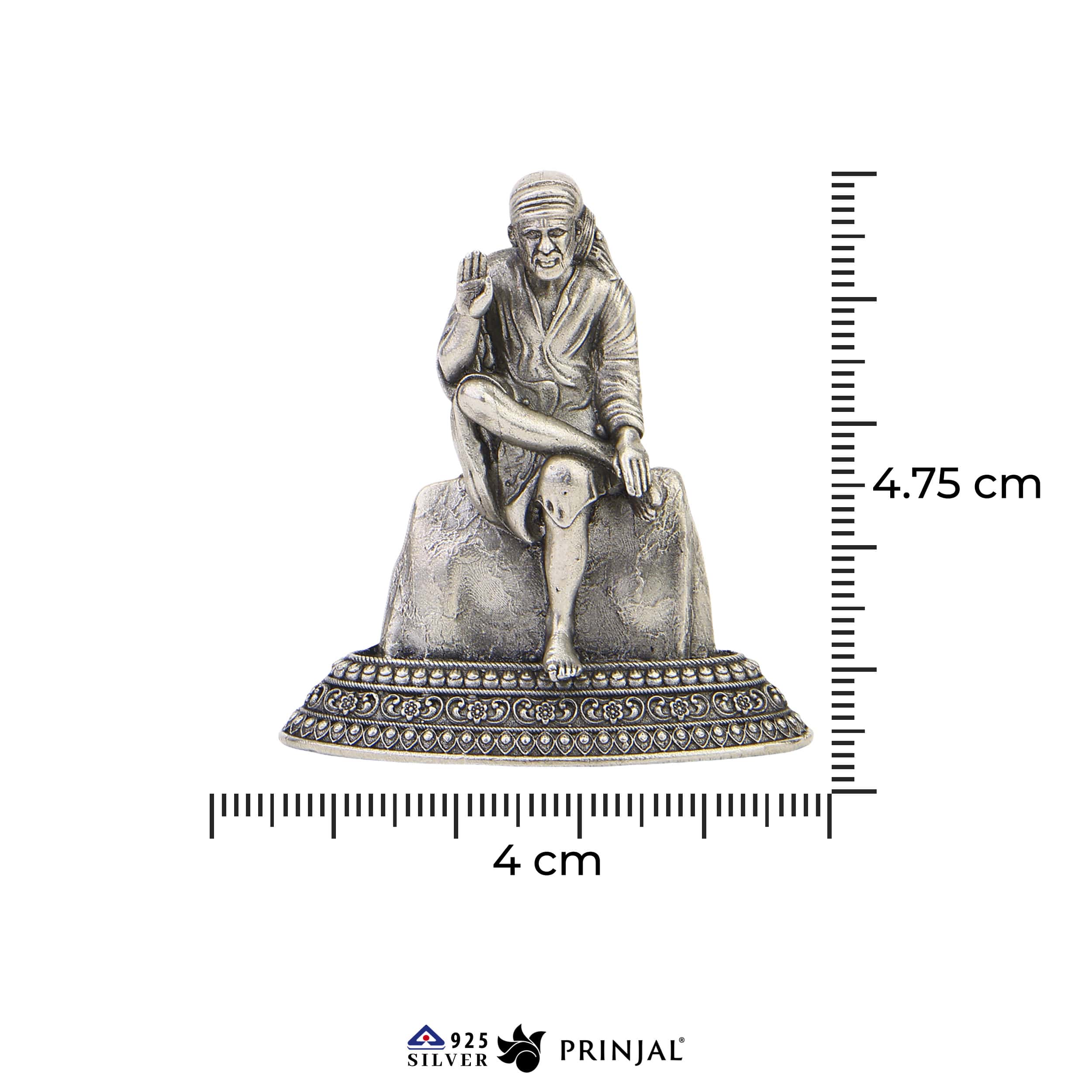 Silver Sai Baba Idol