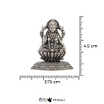 Goddess Dhanalakshmi Silver Murti