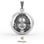 Lord Shree Ram Silver Pendant
