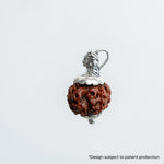Adiyogi Pendant (5 Mukhi Nepali  Rudraksha)