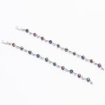 Authentic Multicolor Silver Beads Nazariya for Kids