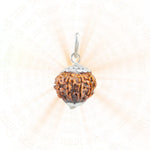 11 Mukhi Rudraksha Silver Capping Pendant ( Nepali )