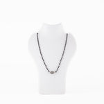 Real Black and Silver Beads Mangalsutra for Women
