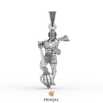 Hanuman Ji Silver Pendant
