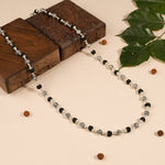 Authentic Black Rudraksha Om Beads Mala