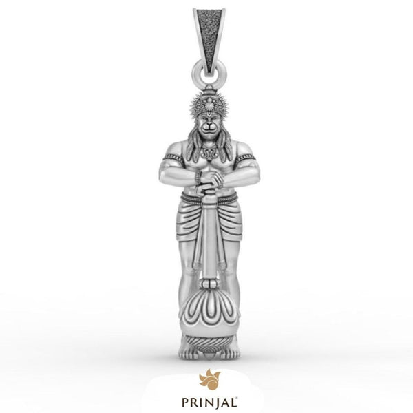 Hunuman Silver Pendant