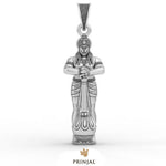 Lord Hunuman Silver Pendant