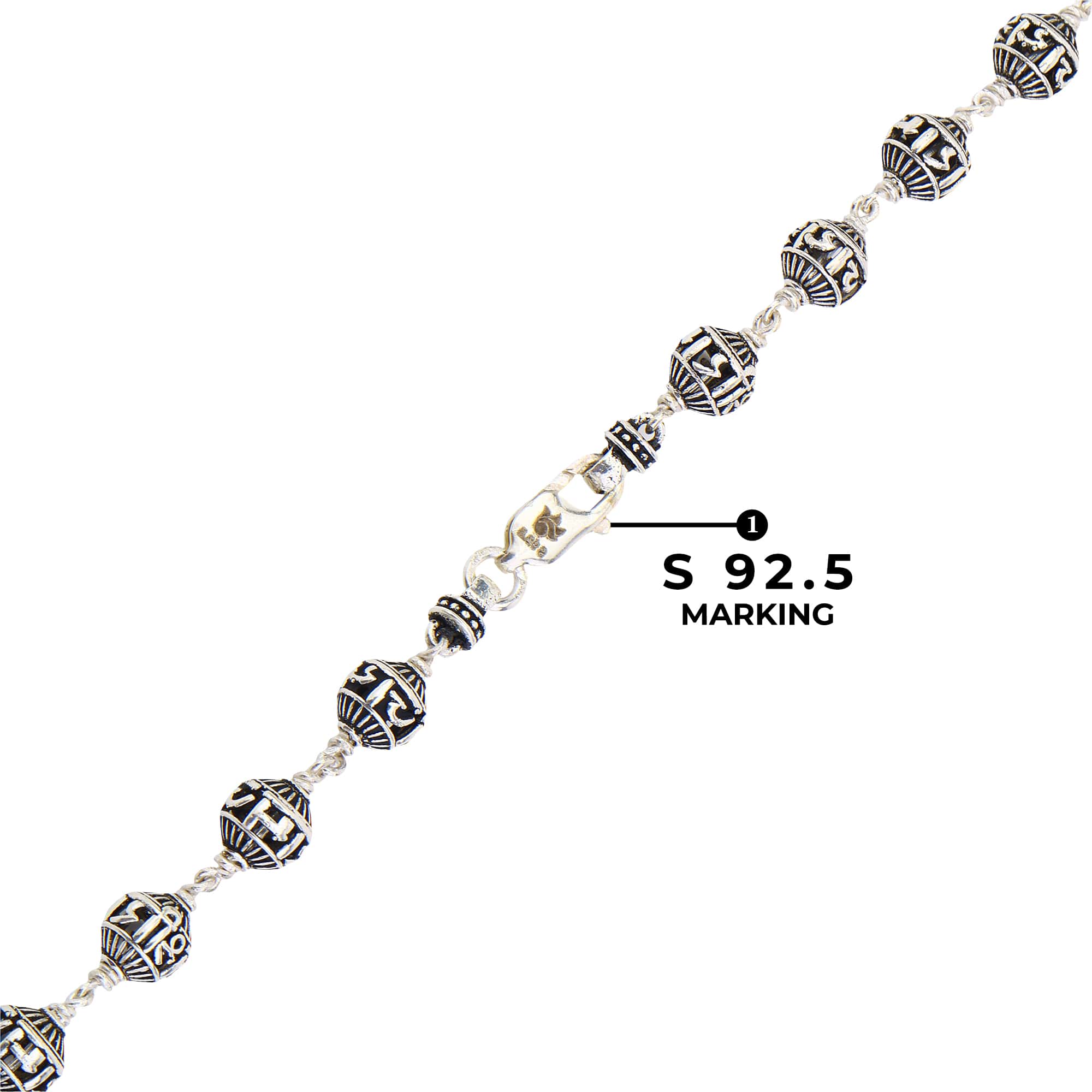 Silver Mala (Jay Shree Ram)