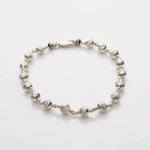 5-6 MM Silver CNC Beads Bracelet