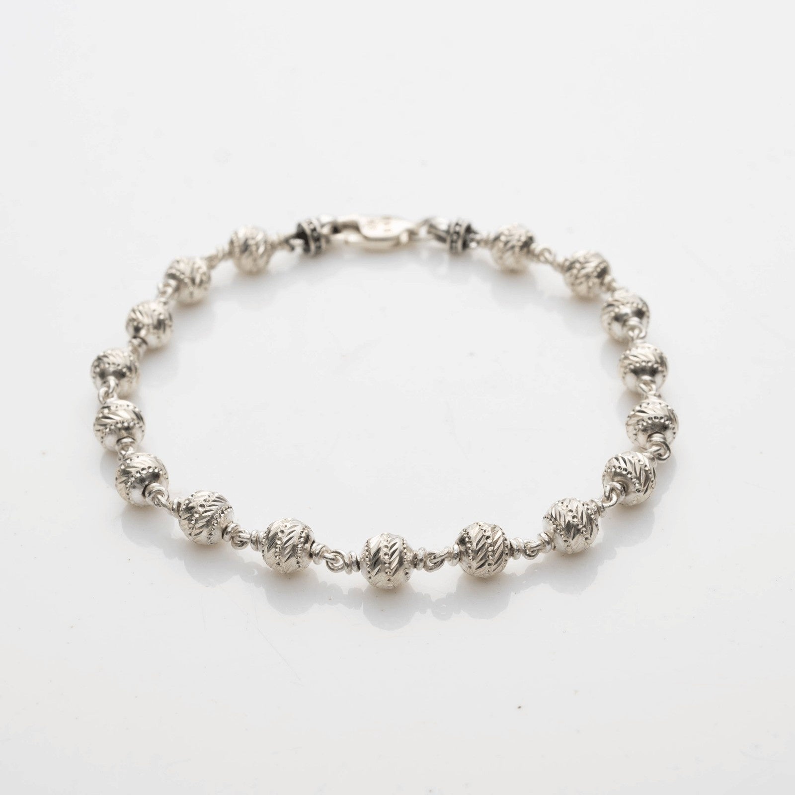 Traditional 5–6 MM CNC Beads Bracelet