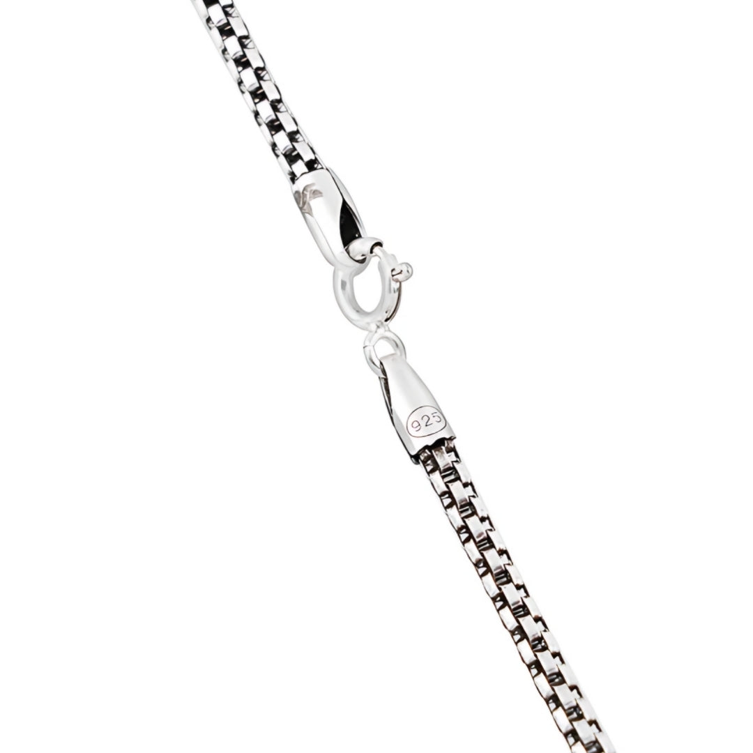 3 Mukhi Rudraksha Silver Capping  Pendant ( Nepali )